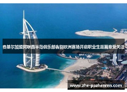 费基尔加盟阿联酋半岛俱乐部告别欧洲赛场开启职业生涯篇章受关注 费基尔加盟阿联酋半岛俱乐部告别欧洲赛场开启职业生涯篇章受关注